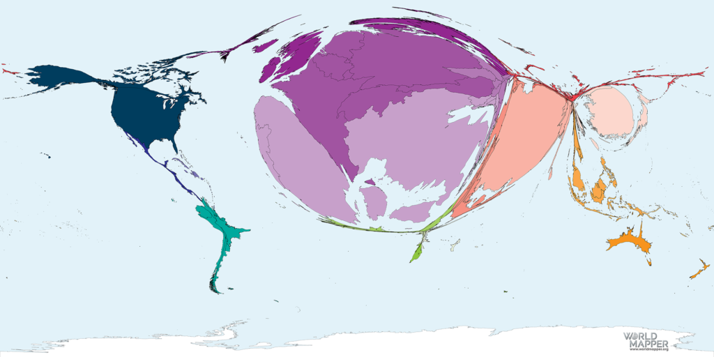Coronavirus cases outside China 22 March 2020