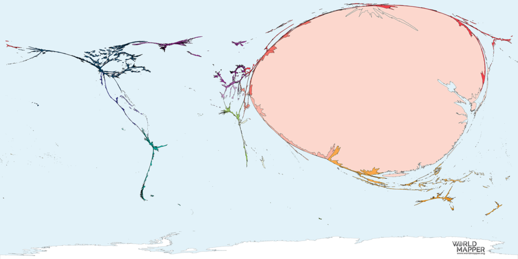 Coronavirus cases as of 22 February 2020