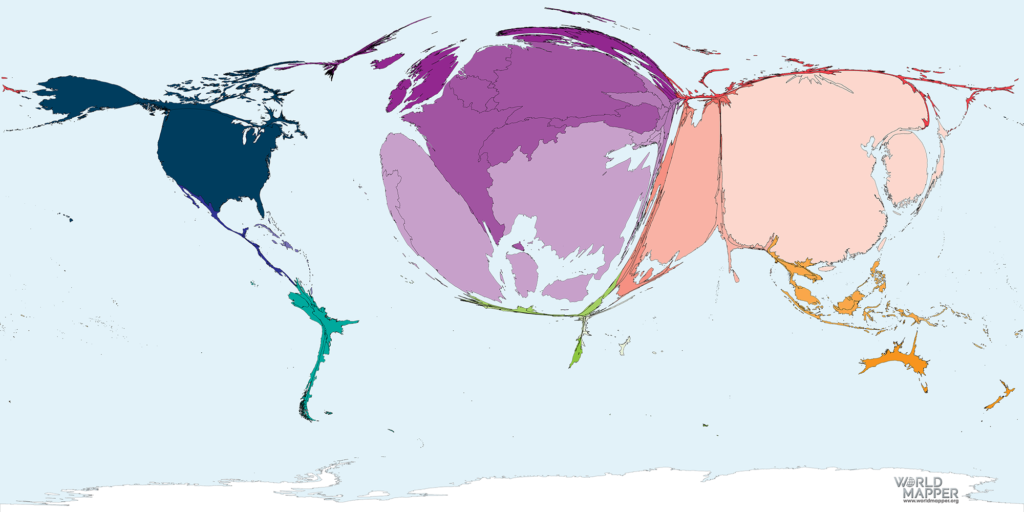 Coronavirus cases as of 23 March 2020