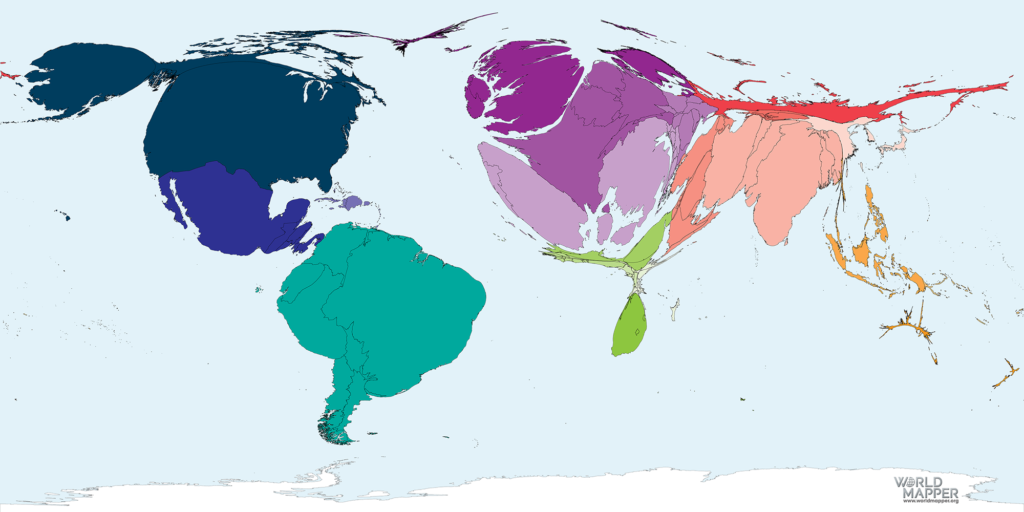 Accumulated Coronavirus deaths as of 31 July 2020