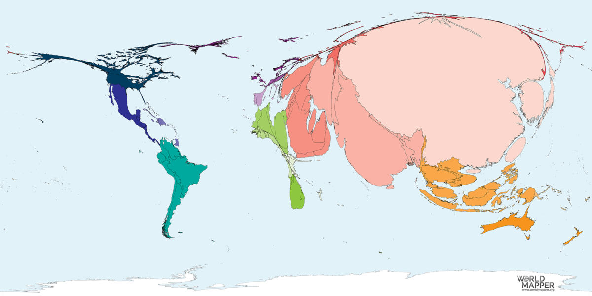 CO2 Increase 1990 to 2015