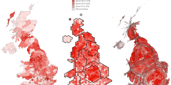 UK General Election Results 2024: Labour vote share