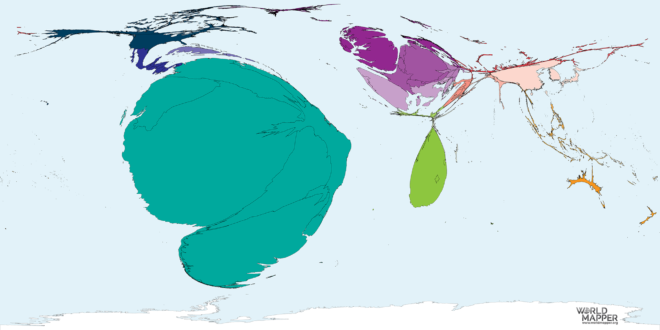 Migration to Chile 1990-2017