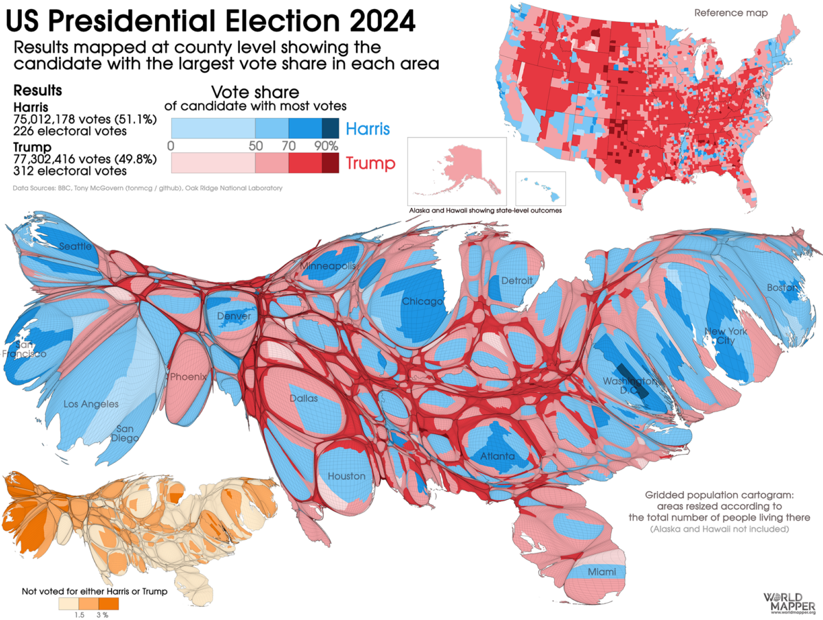 US Presidential Election Results 2024